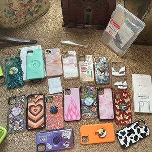 Bundle of iPhone 11 ProMax phone cases